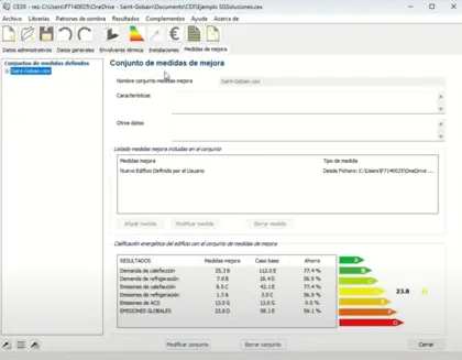 Interfaz Saint-Gobain Soluciones